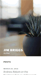 Mobile Screenshot of jimbriggs.net